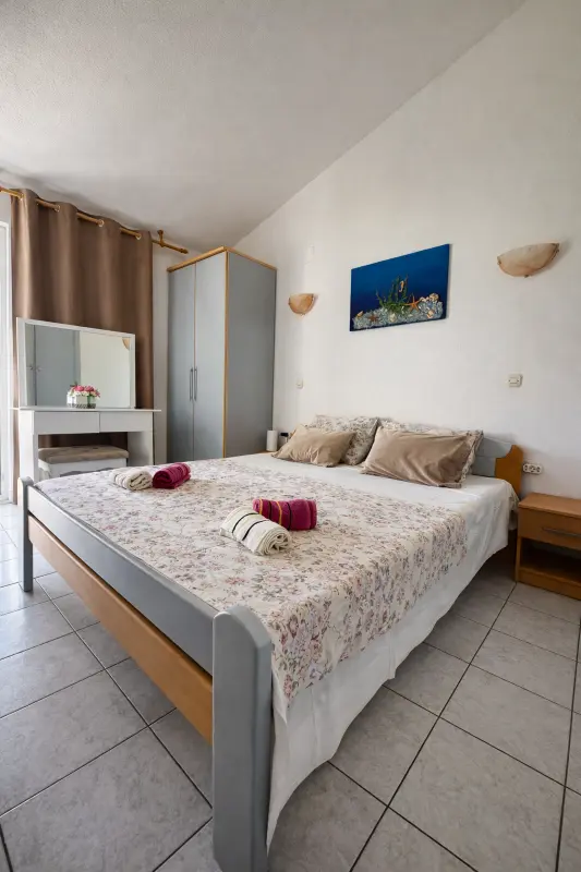 Apartman A5 Podaca soba apartman s balkonom blizu mora Hrvatska Villa Natali